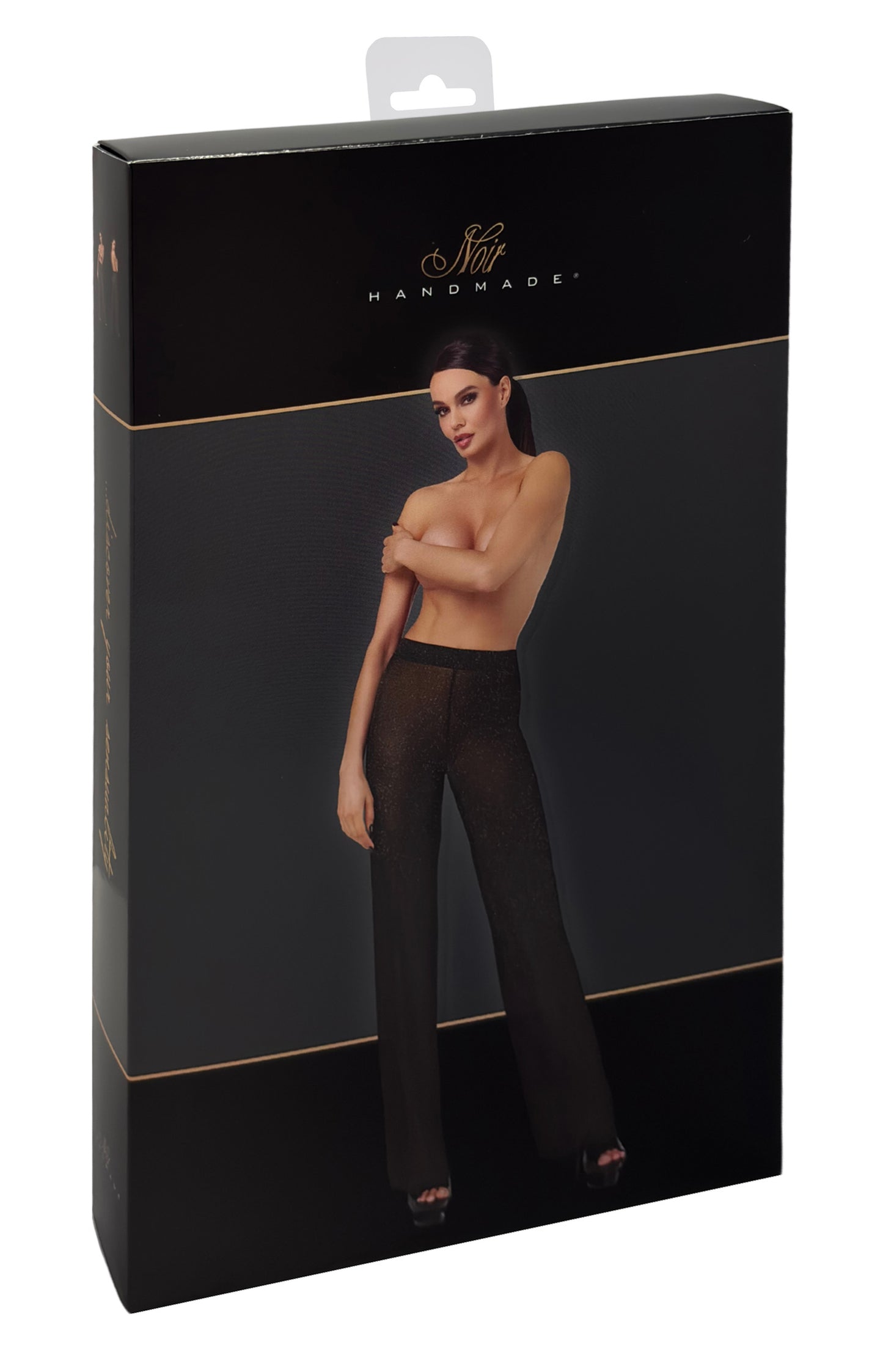 .Onyx Tule Broek – Elegantie met een Subtiele Glans