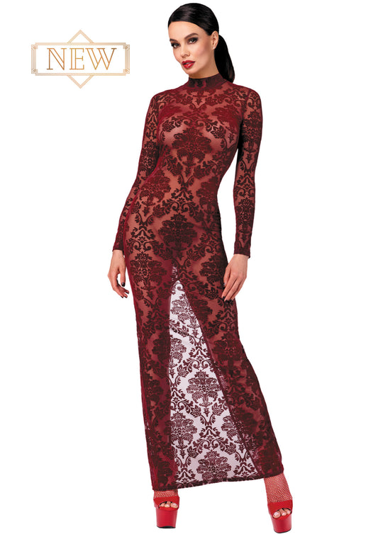 Kink Royal Long Dress – Koninklijke Allure met een Sensuele Twist Kracht