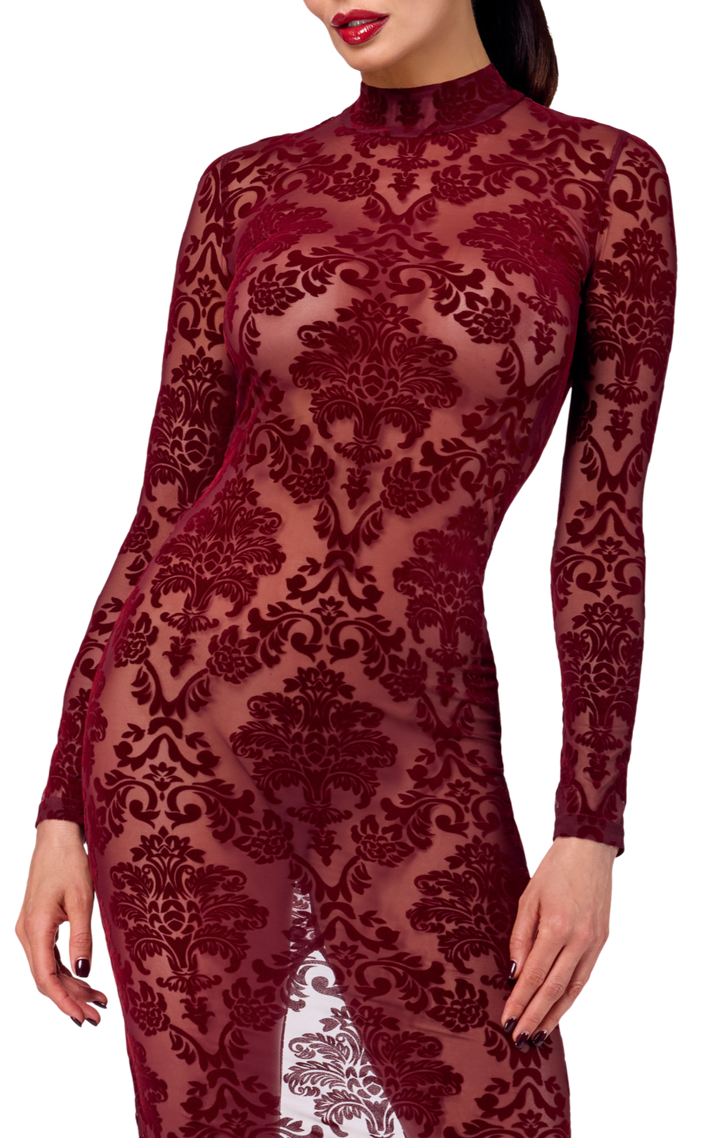 Kink Royal Long Dress – Koninklijke Allure met een Sensuele Twist Kracht