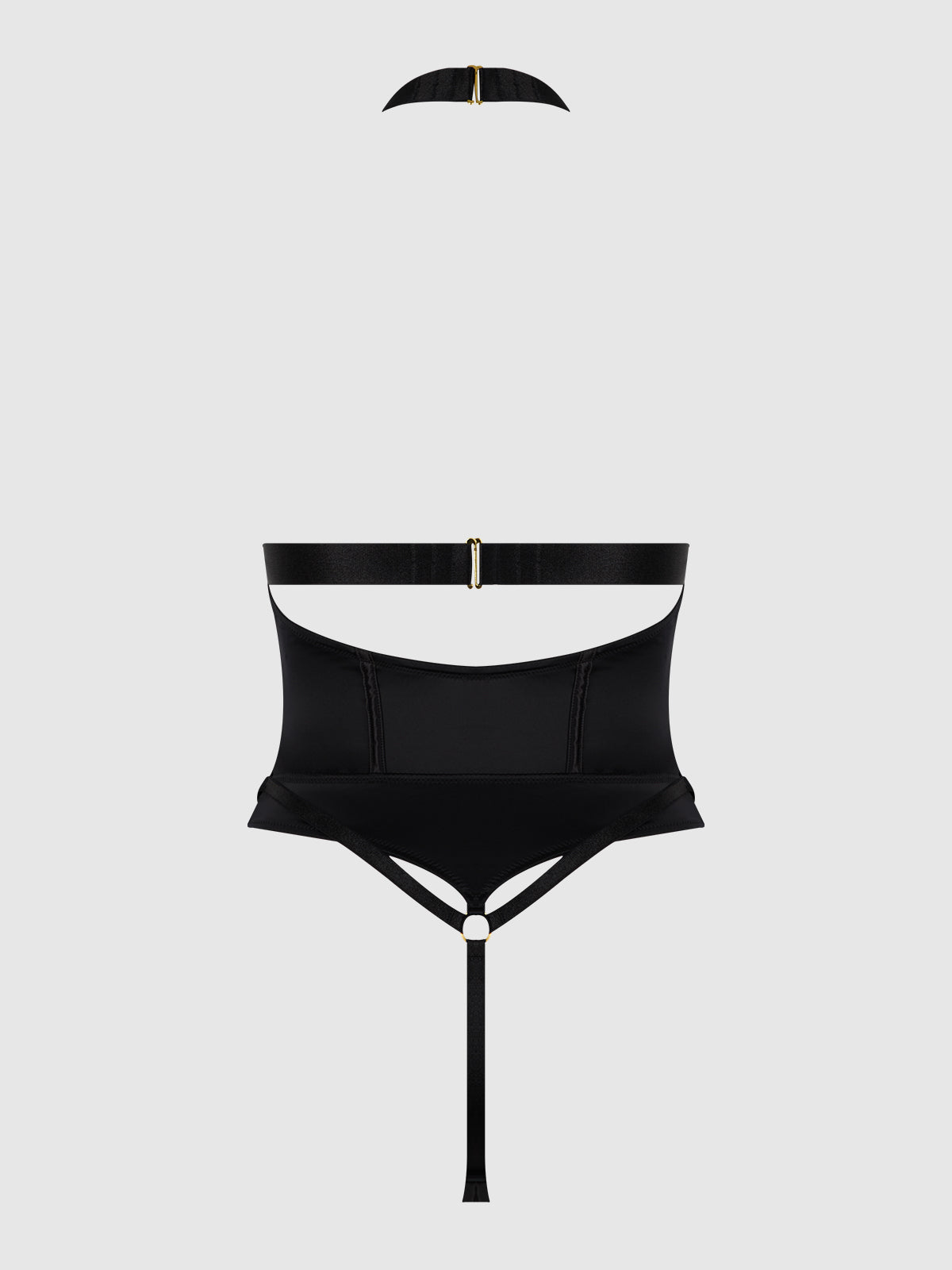 Devon Micro Strappy Harness Bodysuit