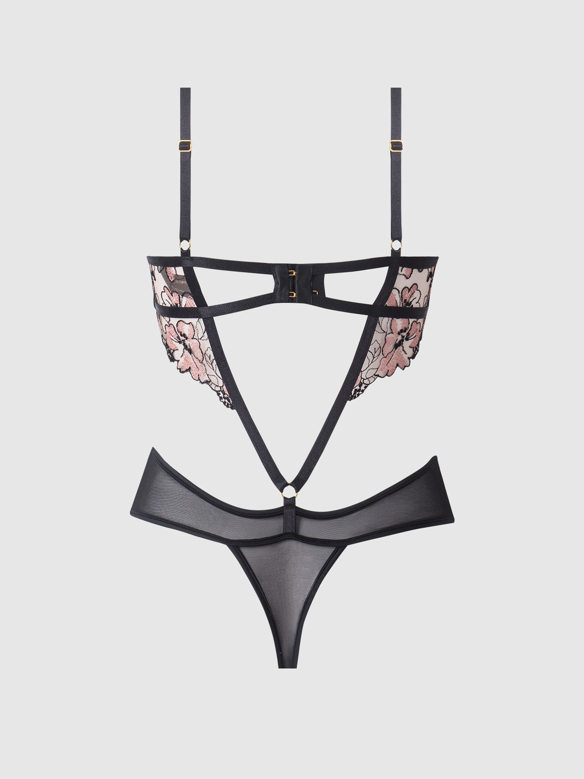 Nova - Blacklight Cut Out Bodysuit