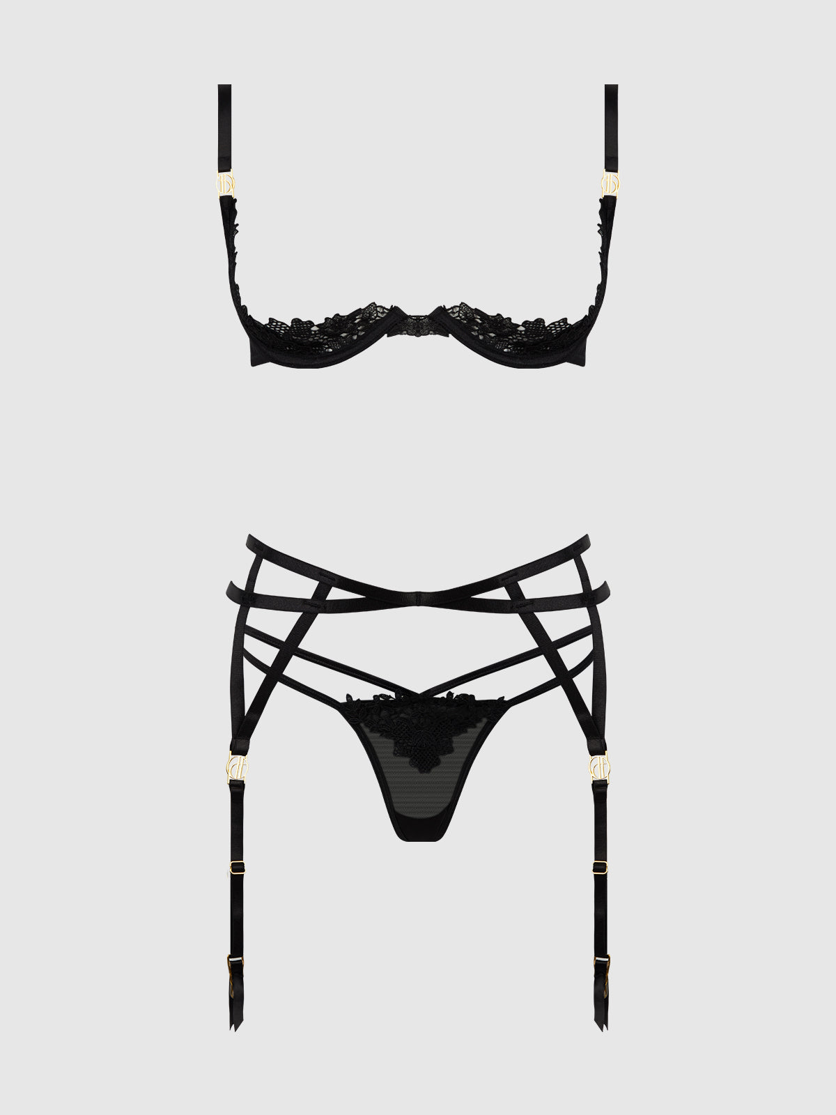 Freya Open Cup Lingerieset, inclusief Plus Size