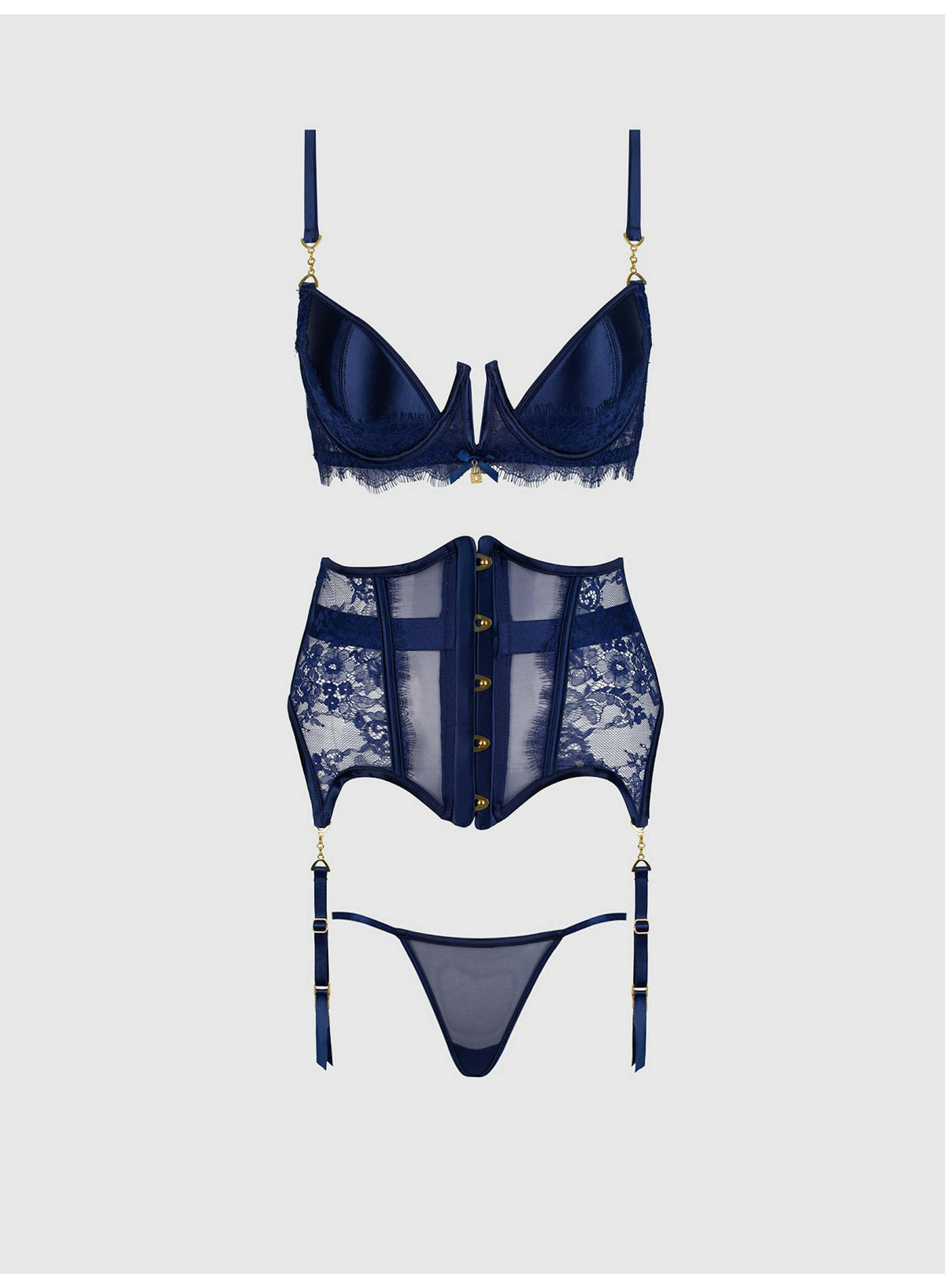 House_of_Desire_Liliana_blauwe_lingerieset_met_kanten_bustier_verstelbare_bandjes_en_jarreteldetails_missq