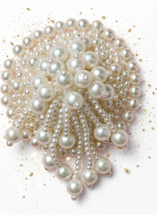 Pearl Pasties – Parel Tepelstickers met Decoratieve Parels