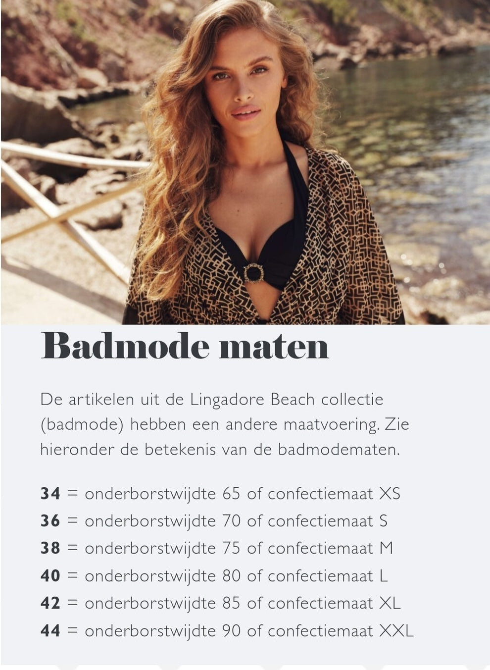 Maattabel_badmode_lingadore_missqlingerie