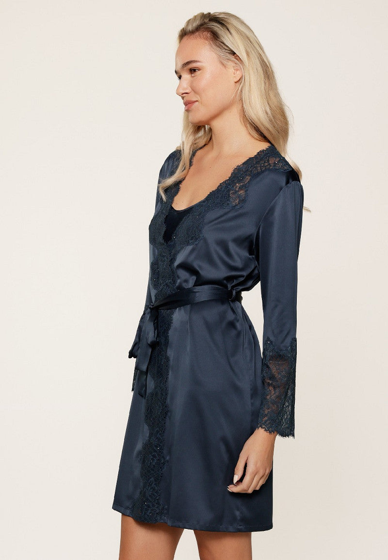 Midnight_blue_sarkle_satijnen_kimono_lingadore_missq_lingerie