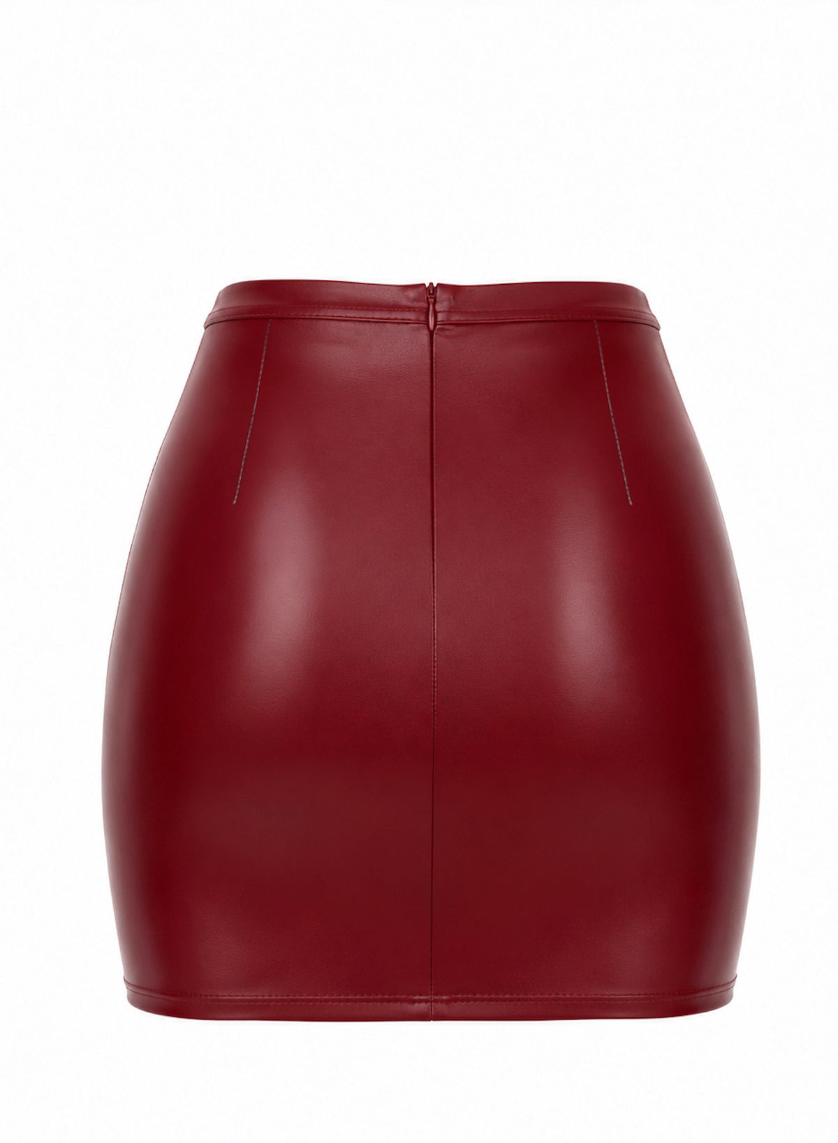 Noir_handmade_Bordeaux_affair_mini_wetlook_rok_missq