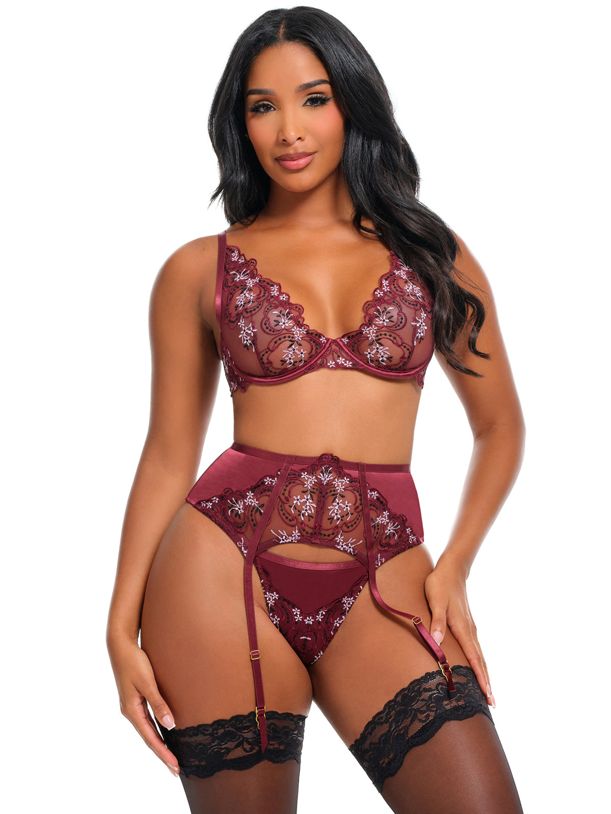 Ohlala_cheri_paris_eloise_burgundy_lingerieset_missq