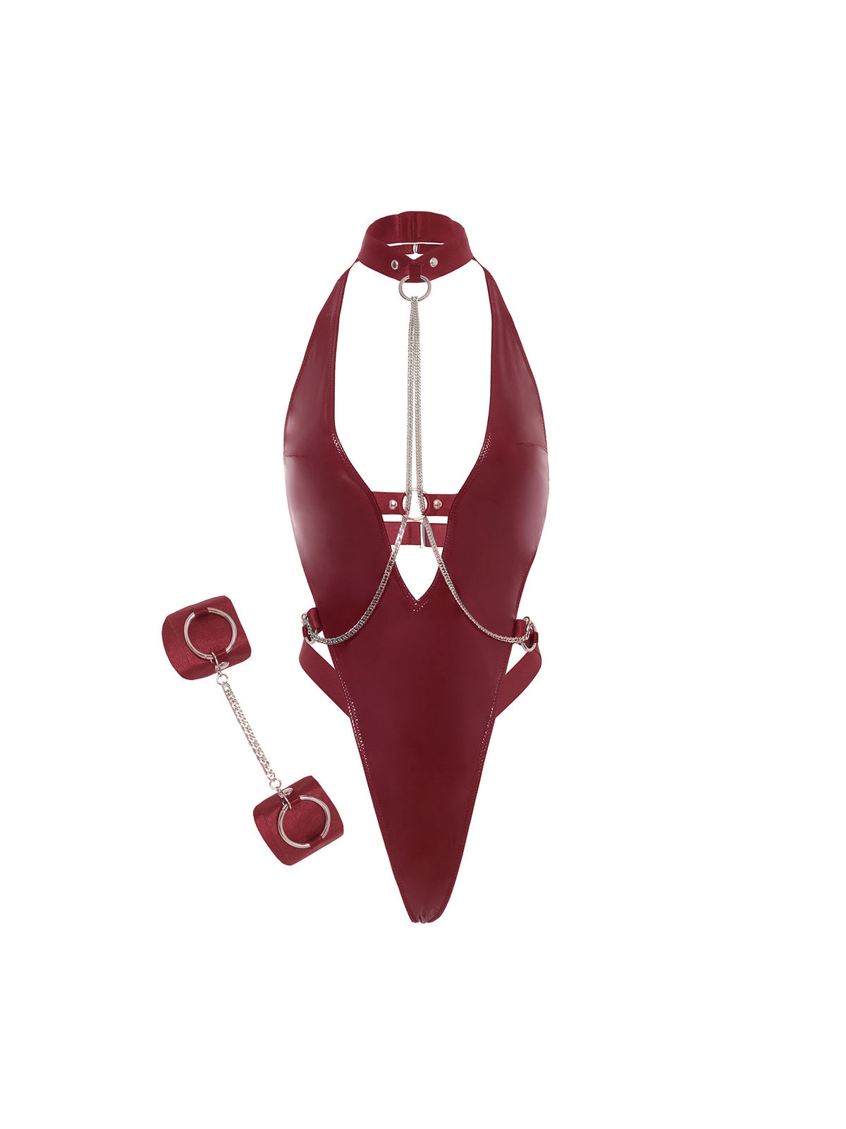 Ohlala_cheri_paris_submissive_burgundy_vinyl_bodysuit_ghost_missqlingerie