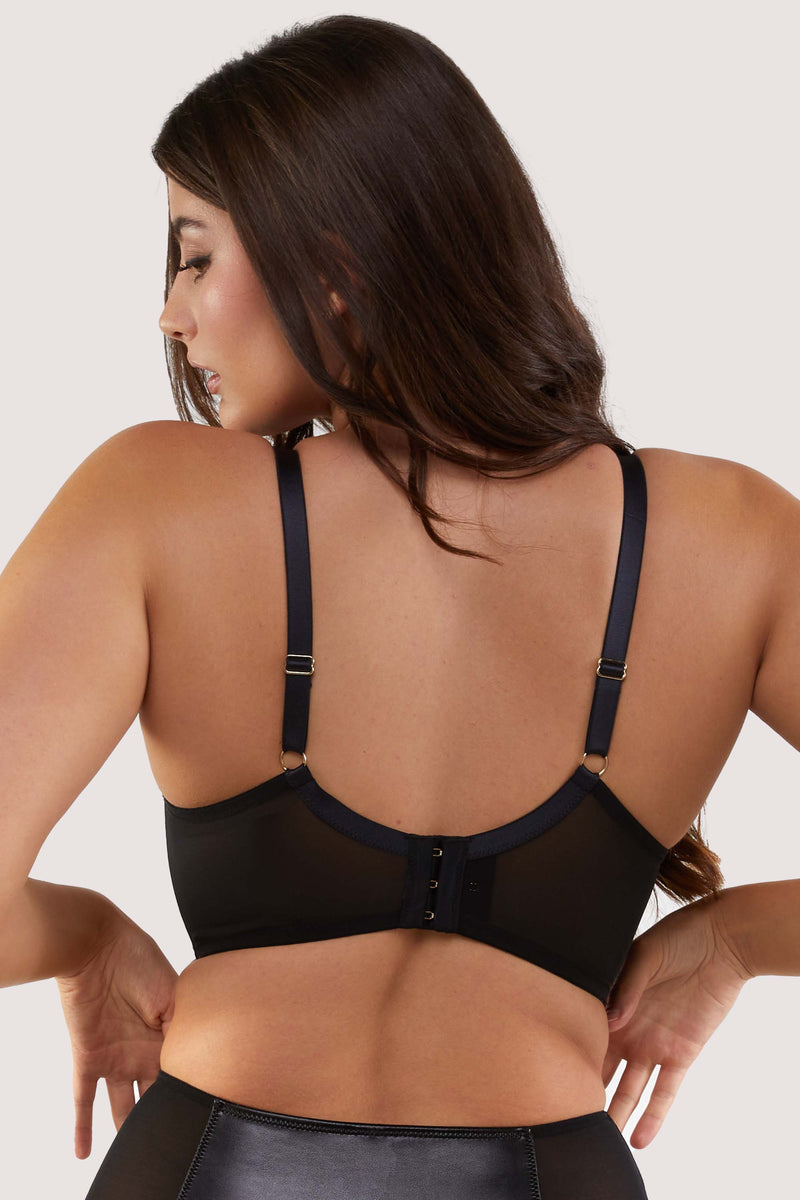 Playful Promises - Iris - Lak Plunge BH, Inclusief Plus size