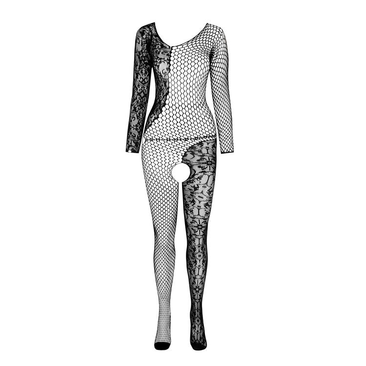 Passon_bs-107_bodystocking_bloemenprint_netstof_missqlingeri
