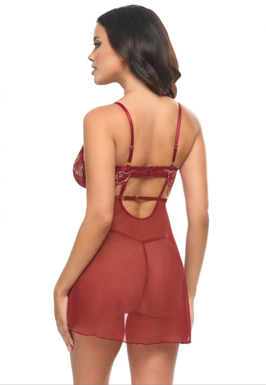 Syrah Babydoll – Frosted Almond