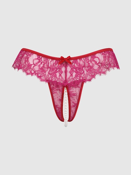 Jocelyn - Lace & Pearl - String