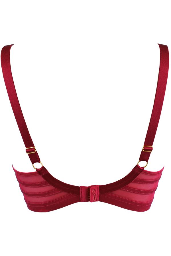 Axami Burgundy BH – Luxe comfort in diep bordeauxrood, Inclusief Plus Size