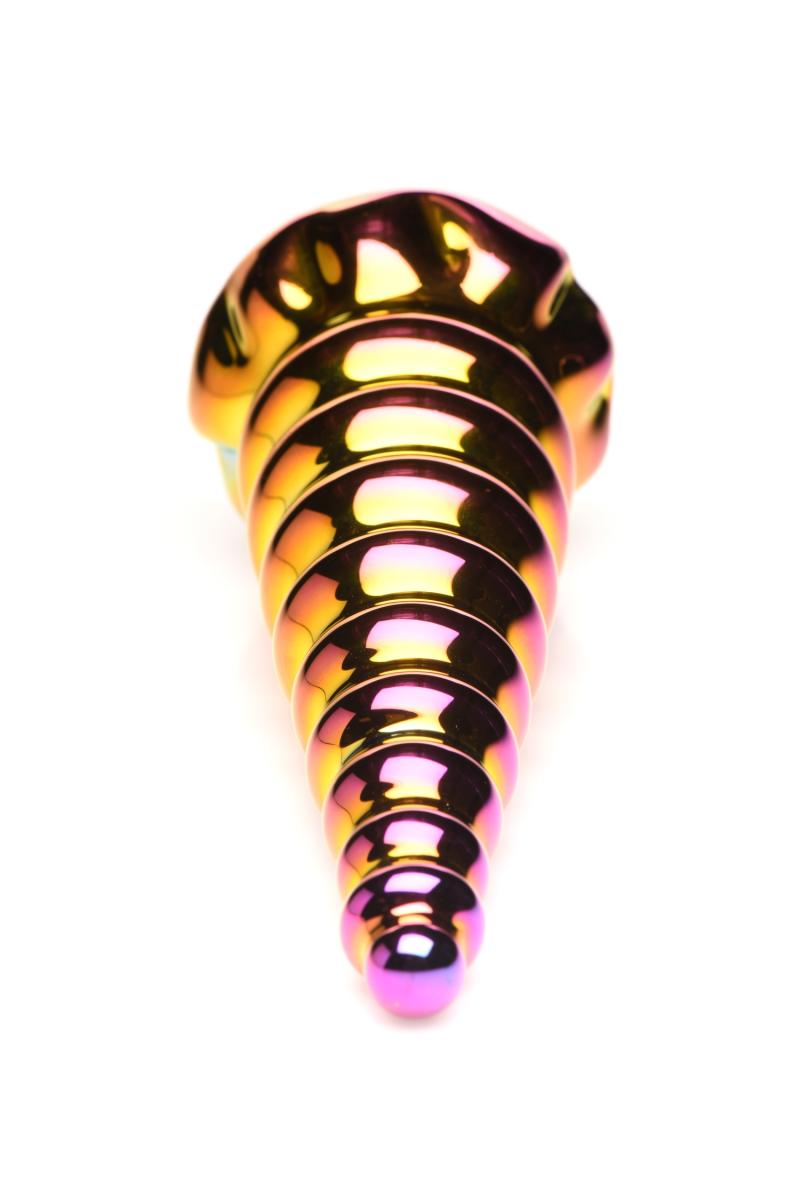 XR Brands - Rainbow - Glazen Dildo