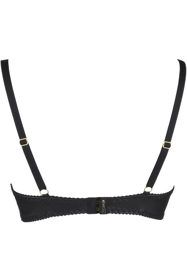 AXAMI Latex BH met Gouden Ritsen