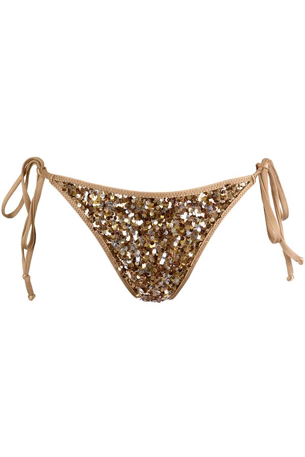 Pailletten Bikini Slipje – Glamourous Shine Met Verleidelijke Pasvorm