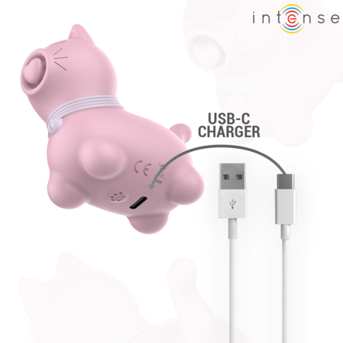 INTENSE – Puppy Clitoris Stimulator met Tapping Technologie (Blauw, Roze of Geel)