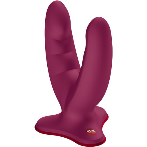 RYDE – Handsfree dubbele dildo met Zuignap
