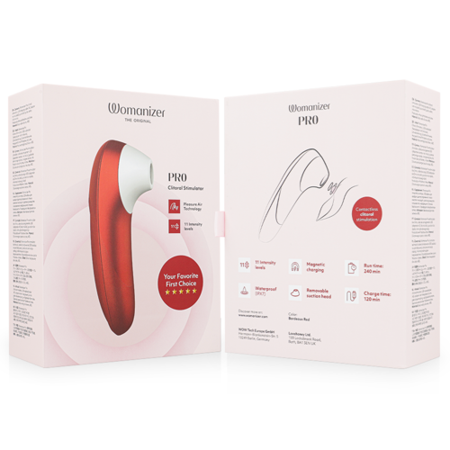 Womanizer Luchtstimulator Waterproof – 5 Kleuren