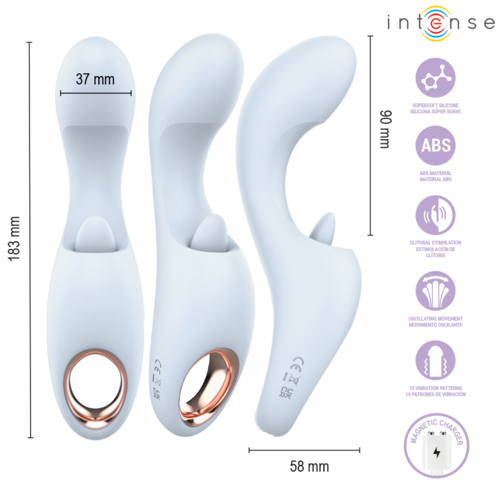 Dubbele Stimulator Met Cirkelvormige Beweging – Luxe Sensuele Ervaring