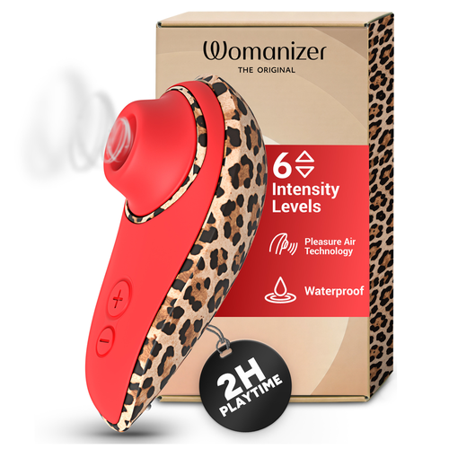 Womanizer Liberty 2 – stimulator met Zuigkracht in Panterprint