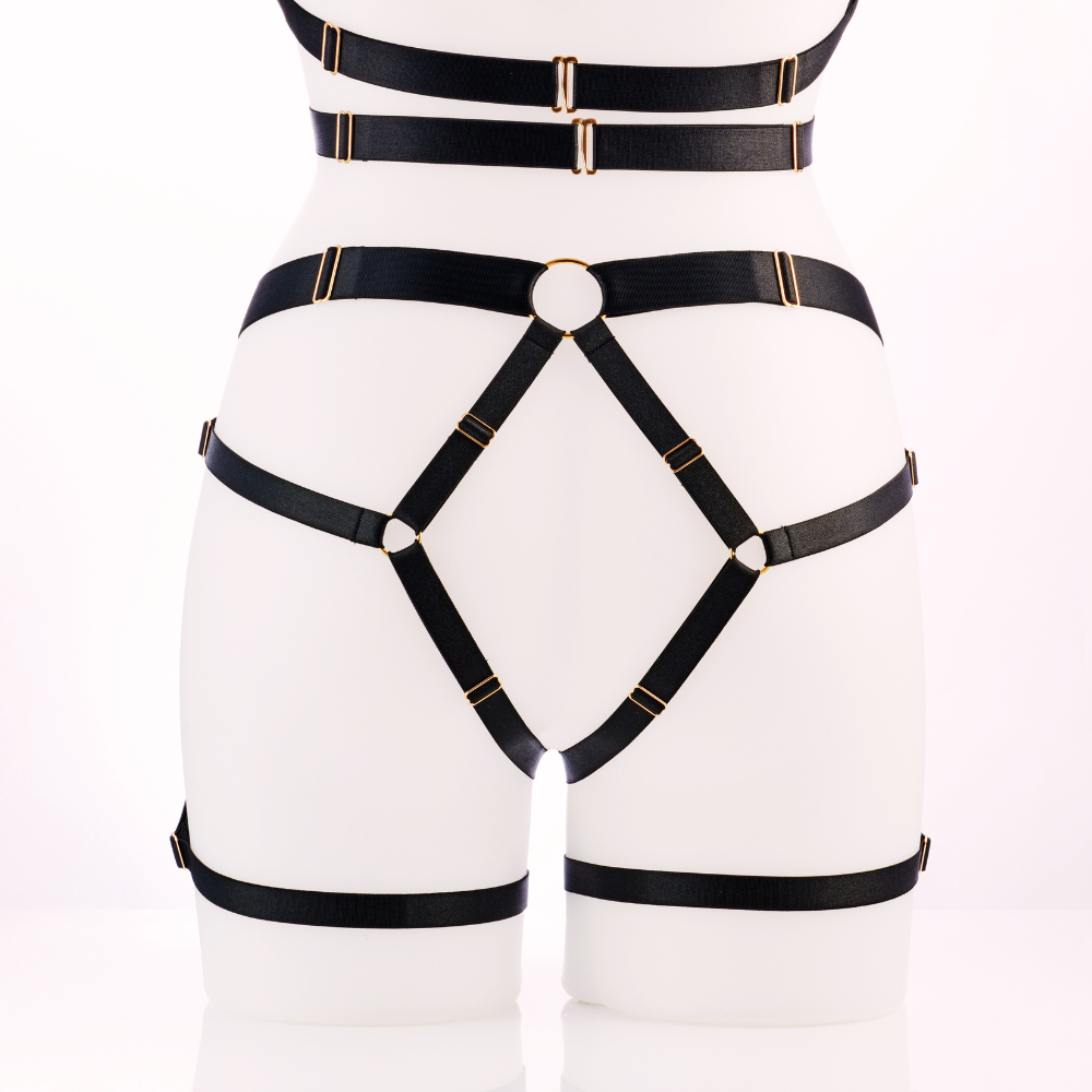 Pompeia III | 3 Luxe Parels – Taille- en Dijharnas Deluxe