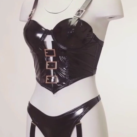 Oh_la_la_cheri_paris_unleased_vinyl_lingerie_set_black_missqlingerie