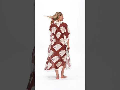 LingaDore summer stripes bikiniset bordeaux wit missq