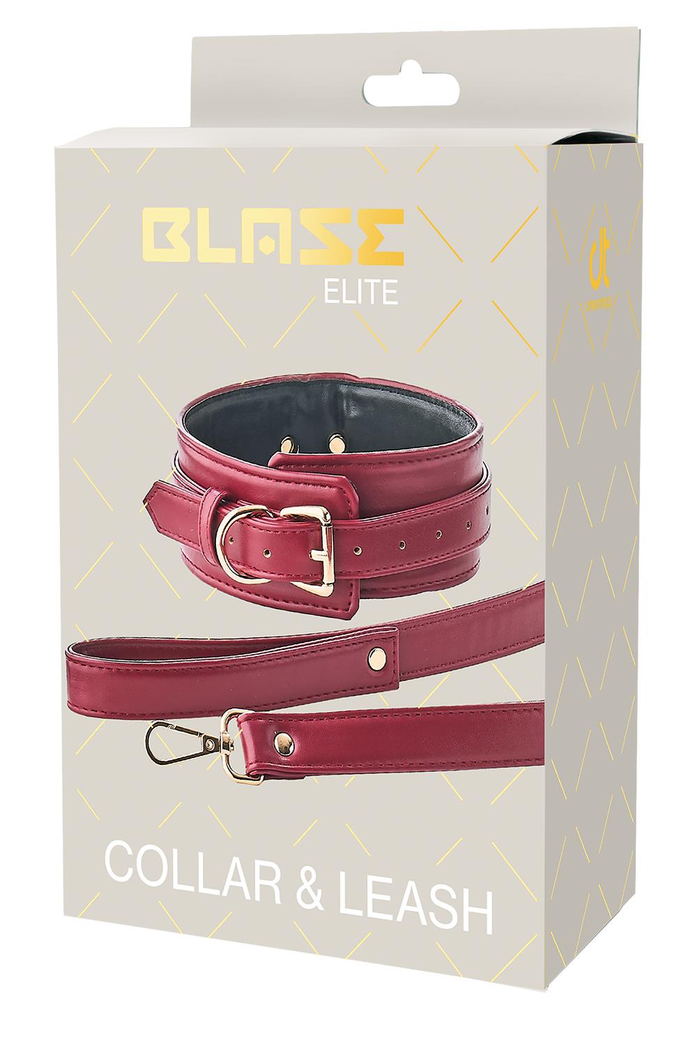 Blaze - Elite - Collar en Riem, wit of rood